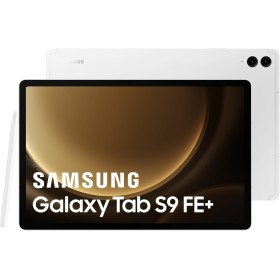 Samsung Galaxy Tab S9 FE+ Tableta, 12,4" WiFi 256GB, S Pen Incluido, Batería de Larga duración, Certificación IP 68, Plata,