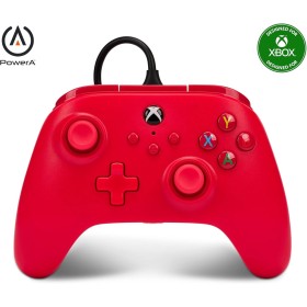 PowerA Control alámbrico Xbox One - Rojo