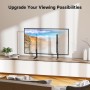 BONTEC Soporte TV Pie Universal Ajustable de 3 Niveles para Pantallas de LCD LED OLED 22"-65", Soporte Pie TV con Capacidad de