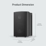 Herdio 2 uds 4 ''altavoces Bluetooth para exteriores impermeables con 