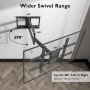 BONTEC Soporte TV Pared con Brazo Articulado Extralargo de 1040mm para Pantallas de 32-75" de Planos/Curvos LCD/LED/OLED, hasta