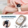 [2 Piezas] Transparente Fundas Apple Watch Serie 6 / SE/Series 5 / Serie 4 40mm con Protector de Pantalla Cristal Templado,HD