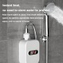 GjnjfdF Calentador de Ducha Eléctrico, Calentador de Agua Termostático, Calentador de Agua InstantáNeo Ducha 220V Grifo de BañO