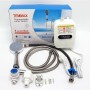 GjnjfdF Calentador de Ducha Eléctrico, Calentador de Agua Termostático, Calentador de Agua InstantáNeo Ducha 220V Grifo de BañO