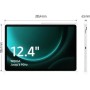 Samsung Galaxy Tab S9 FE+ WiFi 12.4" 12/256GB Gris