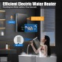 Calentador de agua eléctrico pequeño, 6500 W, set de ducha, calentador de agua instantáneo, temperatura del agua precisa,