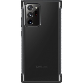 Samsung Funda Protectora Transparente Oficial para Galaxy Note 20 Series (Negro, Note 20 Ultra)
