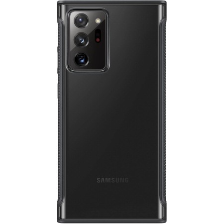 Samsung Funda Protectora Transparente Oficial para Galaxy Note 20 Series (Negro, Note 20 Ultra)