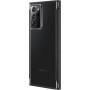 Samsung Funda Protectora Transparente Oficial para Galaxy Note 20 Series (Negro, Note 20 Ultra)