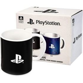 Playstation Taza para juegos con cambio calor 11 oz para niños y adult Un tamaño