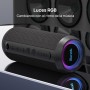 RIENOK Altavoz Bluetooth 5.3 Altavoz Inalámbrico Portátil Impermeable IPX7, Bass, Sonido Estéreo, Apoya Micro SD AUX