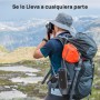 RIENOK Altavoz Bluetooth 5.3 Altavoz Inalámbrico Portátil Impermeable IPX7, Bass, Sonido Estéreo, Apoya Micro SD AUX