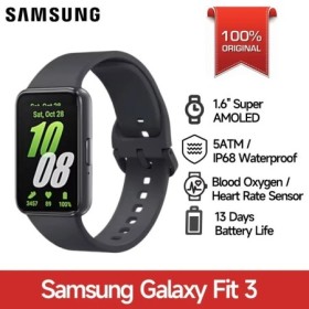 Samsung Galaxy Fit 3 SmartBand 1,6 ''Super AMOLED pantalla frecuencia 