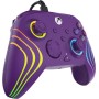 Turtle Beach Afterglow Wave Mando Morado con Cable RGB - con Licencia para Xbox Series XS, Xbox One y Windows - Botones