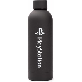 Playstation Botella de agua Adultos Niños 750ml Taza de viaje de acero inoxidabl Un tamaño