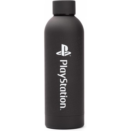 Playstation Botella de agua Adultos Niños 750ml Taza de viaje de acero inoxidabl Un tamaño