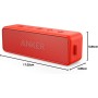 Altavoz Bluetooth Potente Anker SoundCore 2, batería de 24 horas, protección contra el agua IPX7, graves enormes con dos