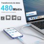 Cargador USB C Cabezal para Apple Watch 10 9 8 7 Phone16 16e 15 iWatch Ultra 2 SE Hermès 6 5 4 3 2 1 Nike, AppleWatch Carga