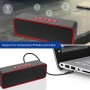 Sonkir Altavoz Bluetooth portátil, Altavoz inalámbrico Bluetooth 5.0 con Graves estéreo 3D Hi-Fi, batería incorporada de 1500