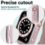 Bigqin [5 Piezas] Protector de Pantalla Compatible con Apple Watch Series 6/5/4/SE 40mm, con Vidrio Templado, Cubierta Completa,