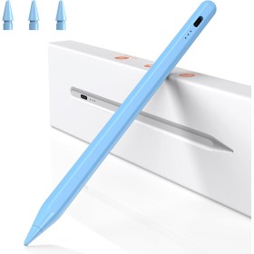 BAZO Lápiz para iPad Apple - 2018-2025 Pencil de 2ª generación de Carga rápida Palm Rejection Sensibilidad Stylus para iPad Pro