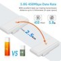 2 uds puente WiFi inalámbrico 2,5 KM larga distancia de transmisión 14