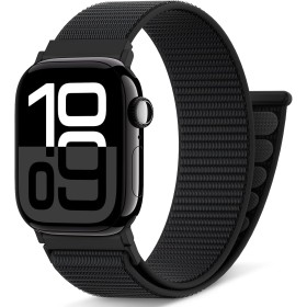 AMSKY Nylon Correa Loop Deportiva Compatibile Con Correa Watch 40mm 38mm 41mm 42mm 44mm 45mm 46mm 49mm Mujer Hombre, Soft