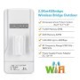 2 uds puente WiFi inalámbrico 2,5 KM larga distancia de transmisión 14