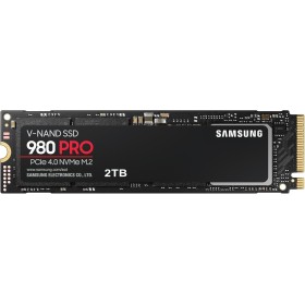 Samsung 980 PRO M.2 NVMe SSD (MZ-V8P2T0BW), 2 TB, PCIe 4.0, 7,000 MB/s Read, 5,000 MB/s Write, Internal Solid State Drive