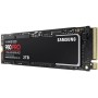 Samsung 980 PRO M.2 NVMe SSD (MZ-V8P2T0BW), 2 TB, PCIe 4.0, 7,000 MB/s Read, 5,000 MB/s Write, Internal Solid State Drive
