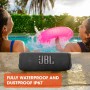 JBL Altavoz Bluetooth portátil Flip 6 Altavoz resistente al agua y al polvo IPX67, compatible con JBL PartyBoost, hasta 12h de