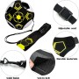 LBING Fútbol Trainer Cinturón de Entrenamiento de fútbol con 10 Conos De Entrenamiento para Pelota Fútbol,Voleibol y