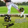 LBING Fútbol Trainer Cinturón de Entrenamiento de fútbol con 10 Conos De Entrenamiento para Pelota Fútbol,Voleibol y