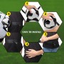 LBING Fútbol Trainer Cinturón de Entrenamiento de fútbol con 10 Conos De Entrenamiento para Pelota Fútbol,Voleibol y