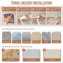 AIKER Toalleros De Baño Sin Taladro,Portarrollos Papel Higienico Acero Inoxidable SUS304 Accesorios Baño,Engrosado Y Audaz,No