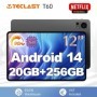 Tablet Teclast T60 12" Android 14, Pantalla 2K 90Hz, UNISOC T620, Max 