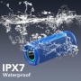 taopodo Altavoz Bluetooth 5.4, 30W Altavoz Portatil Potente con 3 Modos de Agudos/Medios/Graves, Luz LED de 5 Modos, 30H de