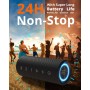 Tronsmart Mirtune C2 Altavoz Bluetooth 5.3, Altavoz Potente Portátil con Luz LED de Color, 24H de Reproducción,Impermeable IPX7,
