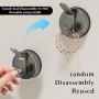 4 Colgador Toalla Baño Colgador Toallas Perchas Adhesivas Suction Cup Hooks Reutilizable Ganchos Colgar sin Agujeros Adhesivos