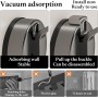 4 Colgador Toalla Baño Colgador Toallas Perchas Adhesivas Suction Cup Hooks Reutilizable Ganchos Colgar sin Agujeros Adhesivos