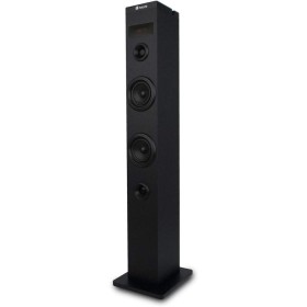NGS Sky Charm - Altavoz de Torre, Bluetooth de 50W con Mando a Distancia, Entrada Óptica, USB, Radio FM y Entrada AUX, Color