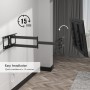 BONTEC Soporte TV Pared con Brazo Articulado Extralargo de 1040mm para Pantallas de 32-75" de Planos/Curvos LCD/LED/OLED, hasta