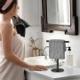 Toallero de mano - Soporte para toalla de encimera, Soporte para toalla de mano | Toallero de pie en forma de T de acero