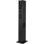 NGS Sky Charm - Altavoz de Torre, Bluetooth de 50W con Mando a Distancia, Entrada Óptica, USB, Radio FM y Entrada AUX, Color