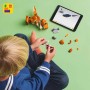 LEGO Jurassic World Little Eatie: T. Rex Kit de Construcción de Dinosaurios de Juguete, Figura Articulada de Dinosaurio, Regalo