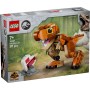 LEGO Jurassic World Little Eatie: T. Rex Kit de Construcción de Dinosaurios de Juguete, Figura Articulada de Dinosaurio, Regalo