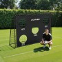 LARMNEE Portería de Fútbol con Pared, Portería de Fútbol para Niños y Adultos, Resistente a la Intemperie, para Entrenamiento y