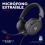 Trust Gaming GXT 498W Forta Cascos PS5 / PS4 Sostenibles, Licencia Oficial para Playstation 5, Diadema Regulable, Micrófono