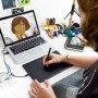 One by Wacom CTL-472 Tableta gráfica digital para dibujar, pintar y ju
