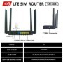 OPTFOCUS-Router módem 4G LTE, conector SMA para antenas al aire libre,